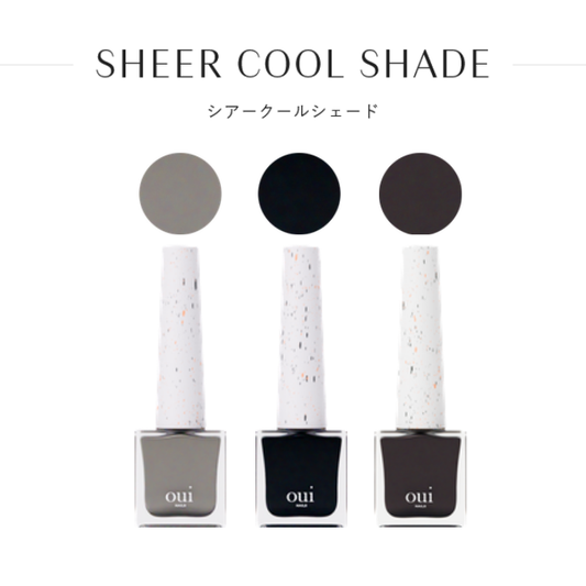 【HISTORIC】oui nails シアークールシェード(ピールオフマニキュア)