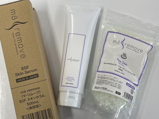 【maremove(マリムーブ)】大浴場WAX3点セット(ウォーマなし)