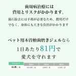 【Pluscare パートナーサロン様限定】ペット用木曽檜歯磨きジェル120g