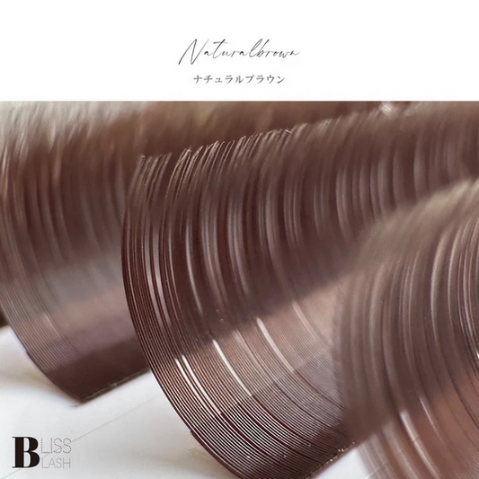 【BLISS LASH】ボリュームラッシュHAIR COLOR COLLECTION(ナチュラルブラウン/0.07mm/6~13mmMIX)