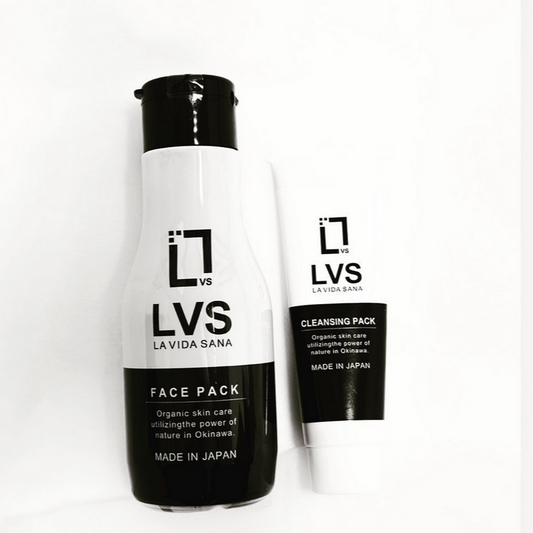 【LA VIDA SANA】琉球モイスチャー 洗顔パック・クレンジングパック(セット)