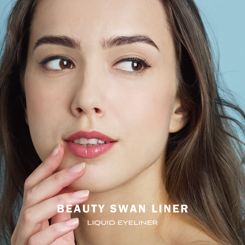 【ODETTE】ビューティー スワンライナー リキッド アイライナー ロングラスティング (ブラック/ブラウン)