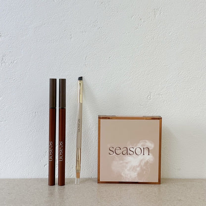 【season】パレット、ブラシ、水彩リキッド