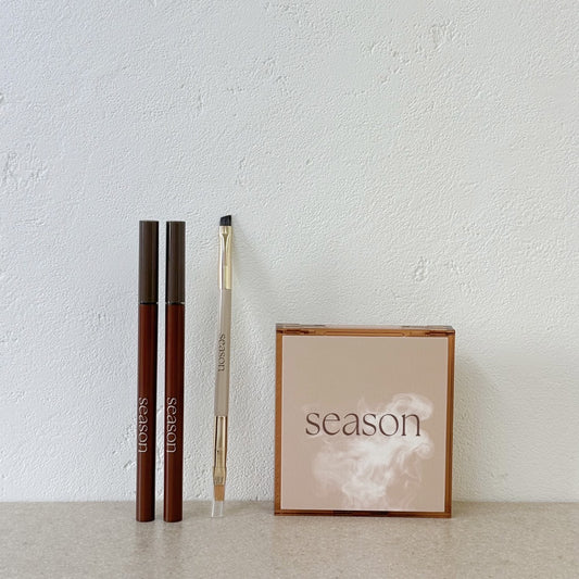 【season】パレット、ブラシ、水彩リキッド