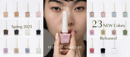 【HISTORIC】oui nails シアークールシェード(ピールオフマニキュア)