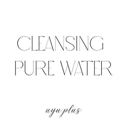 【uyu】《６月より順次発送》CLEANSING PURE WATER